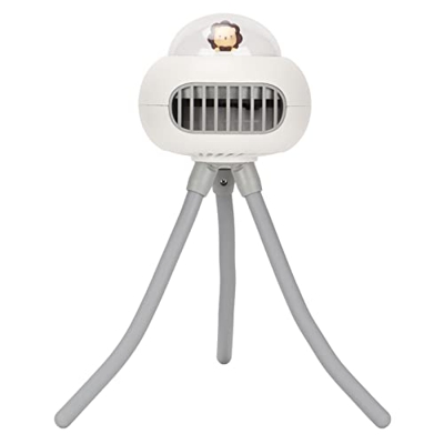 YOKAM Ventilador portátil, Ventilador de Carro de operación silenciosa Recargable por USB para Bicicleta de Mesa de Tienda