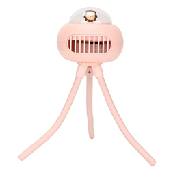 YOKAM Ventilador de Mano Ventilador de 4 velocidades Rueda giratoria de 360 ​​Grados para Cortina de Mesa precio