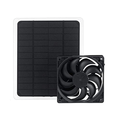 Ventilador de ventilación del hogar Ventilador de escape fotovoltaico 50W Tablero de generación de energía Fan de escape Ventilador de escape portátil