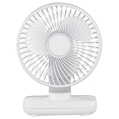 ventilador de mesa, ventilador de escritorio mini portátil homeless USB RECARGABLE Batería de 4000 mAh con base de silicona anti-deslizamiento para la