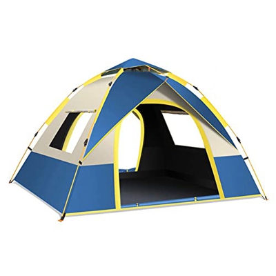 Tienda de campaña para Exteriores emergente Tiendas de campaña emergentes para Acampar Tienda Impermeable para 4 Personas Tienda de campaña Familiar T