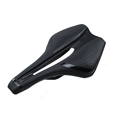 Desconocido Sillin MTB Racing Bike Saddle Training Man Man Road Bike Cushion Light Dimensión Bicicleta SillíN (Color : Black)