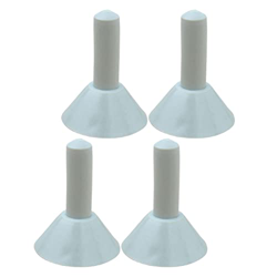 Milageto 4 Uds. Tapa a Prueba de Rayos, Barra de Soporte para toldo, Cubierta de protección contra truenos, Sombrero, Postes de Tienda, Protector cont precio