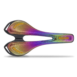 Sillin MTB Fibra de Carbono Completa+Fibra de Cuero Road Mountain Bike Saddle Asiento Cuschamiento de la Bicicleta de Carbono Piezas de Ciclismo Bicic características