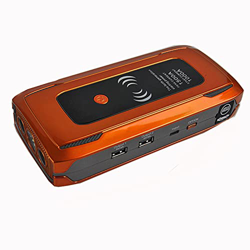 SKPS 1500A Peak 24000 mAh de 12 voltios Litio de Litio Box Battery Battery Booster Pack Portable Power Bank Cargador y Cables de Puente, 4 precio