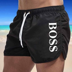 EOBPSJ Pantalones Cortos de baño para Hombre, Traje de baño Colorido de Verano, Pantalones Cortos de Playa 2022 Multicolor (Negro,M) en oferta
