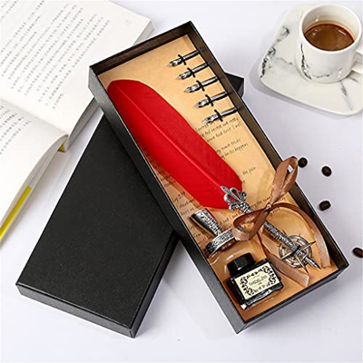 n/a Bolígrafo esmaltado retro de estilo europeo estilo británico, la temporada de apertura para enviar a estudiantes profesores el mejor regalo (color