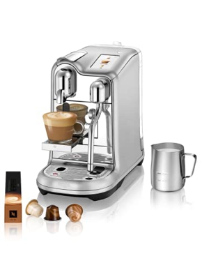Sage Appliances Cafetera Nespresso Creatista Pro SNE900BSS de acero inoxidable