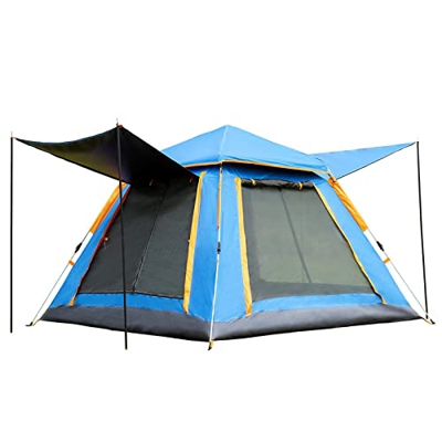 FGAITH Carpa Plegable, Carpas Plegables, Apertura Rápida Totalmente Automática, 2-4 Personas, Gran Espacio, Transpirable, a Prueba De Viento Y Lluvia,