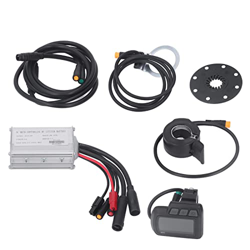 Gedourain Controlador de Motor de Bicicleta, Kit de Modificación de Bicicleta Eléctrica 15a Impermeable Buena Disipación de Calor para Motor de 350W características