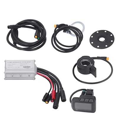 Gedourain Controlador de Motor de Bicicleta, Kit de Modificación de Bicicleta Eléctrica 15a Impermeable Buena Disipación de Calor para Motor de 350W