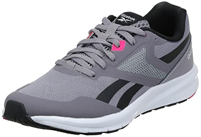 Reebok Runner 4.0, Zapatillas de Deporte Mujer, Gragry/Black/Proudp, 38 EU