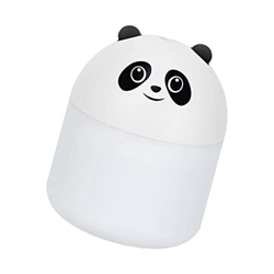 F Fityle Difusor de Niebla Humidificador de Aire Pequeño 250 Ml con Luz Nocturna para Dormitorio de Bebé, Blanco en oferta