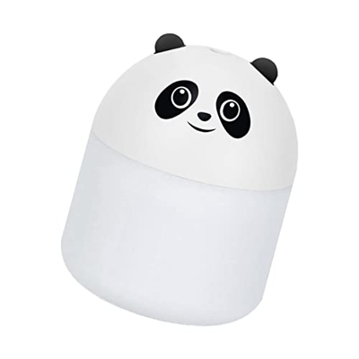 F Fityle Difusor de Niebla Humidificador de Aire Pequeño 250 Ml con Luz Nocturna para Dormitorio de Bebé, Blanco