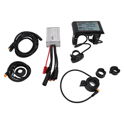 Kit de Conversión de Bicicleta Eléctrica 15A, Pantalla LCD S900 Kit de Conversión de Bicicleta Eléctrica a Prueba de Agua para Bicicleta de Montaña, C en oferta