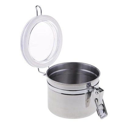 LOVIVER Humidificador de Latas de Lata de Tubo de Acero Inoxidable 2X Capacidad de Caja de Humidificador