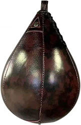 YEstge Bola de Boxeo de Cuero Colgante de Pera de Boxeo giratoria Speedball Juego de Entrenamiento de Bolas de perforación de Boxeo con Bomba de infla en oferta