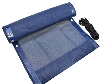 Tela de repuesto universal para silla de gravedad cero, tumbona/silla de jardín, kit de reparación de repuesto, color azul, 160 x 43 cm