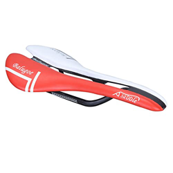 KBBKIC Sillín For Bicicleta Asiento De Bicicleta De Fibra De Carbono Ligero con Cubierta De Cuero For La Carrera De Carretera Saddle Saddle Mountain B características