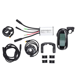 Kit de Conversión de Bicicleta Eléctrica, Pantalla 15a LCD6 Kit de Conversión de Bicicleta Eléctrica a Prueba de Agua para Bicicleta de Carretera de M precio