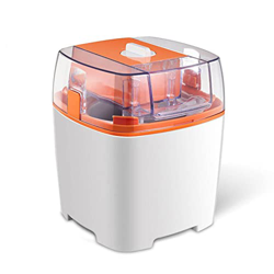 ZHANGTAOLF Fabricante de Helados, 1,5 Cuartos de Yogurt congelados automáticos, Sorbete y Fabricante de Helados, función de Temporizador automático de precio