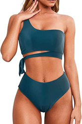 CheChury Conjuntos de Bikinis Mujer Cintura Alta Control de Barriga Push Up Brasileños Sexy Halter Bikini Traje de Baño Grande Bañadores Mujer Natacio características