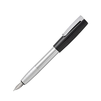 LUKERY Pluma Fuente Pluma estilográfica esmerilada, Pluma estilográfica de Punta Media de 0,7mm, la Mejor Pluma de Metal, Pluma estilográfica de Escri