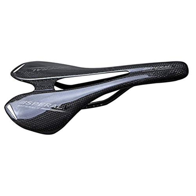 La Fibra de Carbono de Bicicletas Saddle Road MTB de Carbono de Silla Brillante del Amortiguador de la Bici Sillín Bicicleta (Color : Glossy)