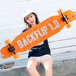Xinduolei -Skateboard Maple Longboard Adulto Profesional Profesional Dance Street Dance Board Boys and Girls Adolescentes Scooter de Cuatro Ruedas (Co en oferta