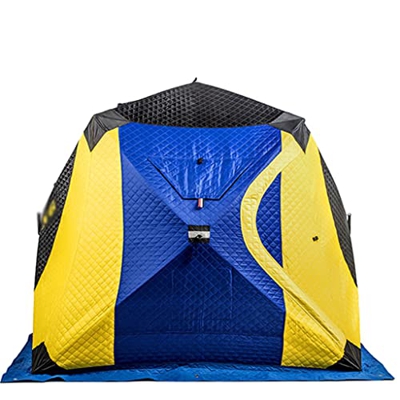 n/a Outdoor Winter Pesca Tienda de algodón engrosado invierno pesca calidez Camping frío y a prueba de viento Aislamiento Pesca de hielo Casa (Color :