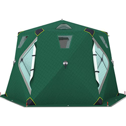 n/a Casa De Pesca Con Hielo Hexagonal Calor De Pesca De Invierno Con Engrosamiento De Algodón Invierno Calefacción De Pesca Al Aire Libre Tienda De Al características