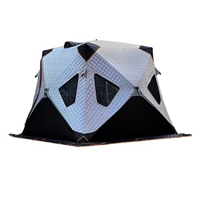 n/a Outdoor Winter Pesca Tienda de algodón engrosado invierno pesca calidez Camping frío y a prueba de viento Aislamiento Pesca de hielo Casa (Color :