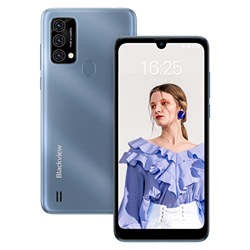 Moviles Baratos y Buenos, Blackview Smartphone Libres 4G Dual SIM Android 11 3GB RAM + 64GB ROM 6.088" HD+ Dot Drop Display 4280mAh Desbloqueo Facial  en oferta