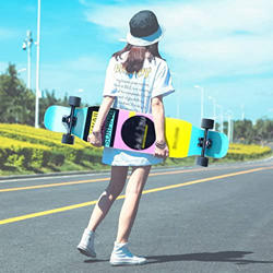Xinduolei -Skateboard Maple Longboard Skateboard Skateboard Boyling Boys and Girls Brush Street Dance Board Scooter Professional Scooter (Color : I) precio