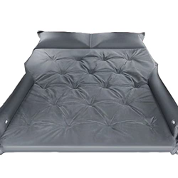 FMOPQ Cama Inflable, Cama Inflable de Agua con Bomba incorporada, Kit de reparación de tamaño Completo Doble para Acampar, cabecero de 500 LB, batería precio