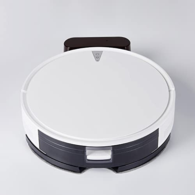 ANGELIA COMEAUX Robot aspirapolvere con connessione Wi-Fi, Super sottile, Forte aspirazione 2200Pa, pulito per Stanza con lavori di mappatura intellig