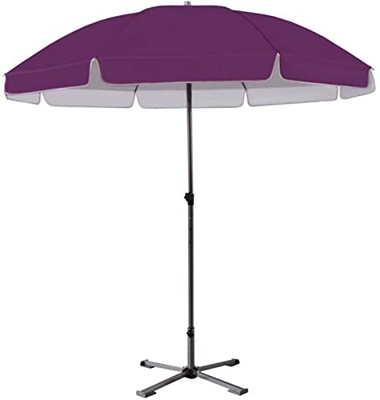 GGQQ 7.8 pies Sombrilla de Playa portátiles Ligero Pop up Tienda Sombra de Playa al Aire Libre para la Familia picnics al Aire Libre Camping Playa Lou