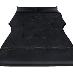 FMOPQ Inflatable Bed, Water Inflatable Bed with Built-in Pump Dual Full Size Repair Kit for Camping 500 LB Headboard Battery and Warranty Powered Rech precio