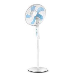 POIU Ventilador EléCtrico, Ventilador Oscilante Vertical, Enfriador De Aire MecáNico, Ventilador De Pedestal De Enfriamiento EléCtrico con Soporte Aju características