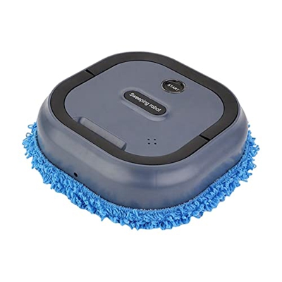 LOVIVER Robot de Barrido Inteligente Trapeado húmedo y seco Robot automático Aspirador Robot de trapeado para el Pelo de Mascotas Azulejo Limpieza de 