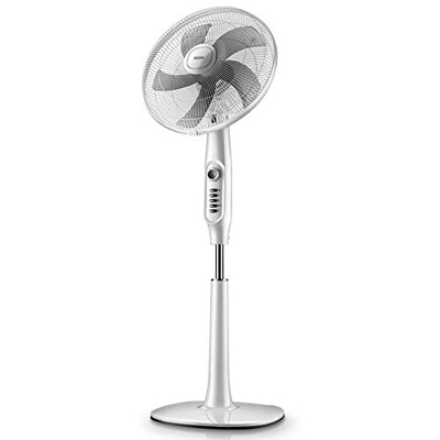 Ventilador EléCtrico, Ventilador De Piso Silencioso para El Hogar, Ventilador De Base Basculante Industrial para El Hogar, Mantiene La Temperatura, 4 