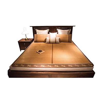 Estera de dormir de verano de ratán Colchón fresco de verano de bambú Colchoneta de dormir Enfriamiento de bambú natural Estera de bambú Estera de air