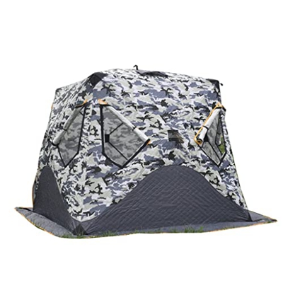 n/a 3-4 Personas Tienda De Pesca De Invierno Automáticamente Engrosamiento De Tiendas De Algodón Cálido Al Aire Libre Camping Tienda De Viaje De Invie