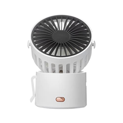Ventilador de cuello sin copa, ventilador portátil for viajar, USB Ventilador de aire de aire de viajes silenciosos rechojables for la oficina de la o precio