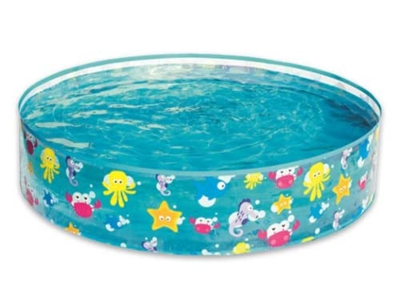 AC - Piscina Infantil Rígida con Diseño Animales de Marinos 122 x 25 cm