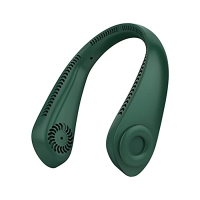 Ventilador de Cuello sin Buque, Ventilador de Cuello Recargable portátil USB, Ventilador silencioso, Ventilador, enfriando Mini Aire Acondicionado for