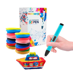 IVIO ART - Bolígrafo 3D, Lápiz 3d Profesional con 20 Filamentos de Colores, 3D Pen para Niños y Niñas Compatible con Filamentos PCL Regalo para Niños, precio