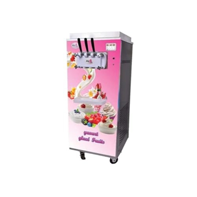 Máquina de Yaourt Glacé con 3 fragancias – Potencia 2,4 kW – Gris