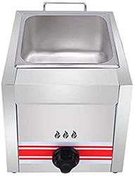 Freidora A Gas De Gran Capacidad De 10 L, Freidora LPG De Acero Inoxidable para Uso Doméstico Y Comercial, Potencia De Fuego Ajustable, con Cestas Y T precio