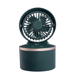 LANRU Ventilador de nebulización de Escritorio Ventilador Mister de refrigeración con Tanque de Agua de 280 ml Ventilador de nebulización por pulveriz características